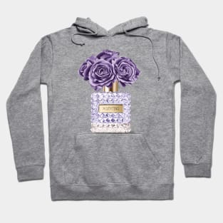 Purple Perfume & Roses Hoodie